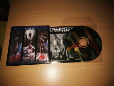 Houwitser - Embrace Damnation Promo Cd Sinister Immolation Infinited Hate