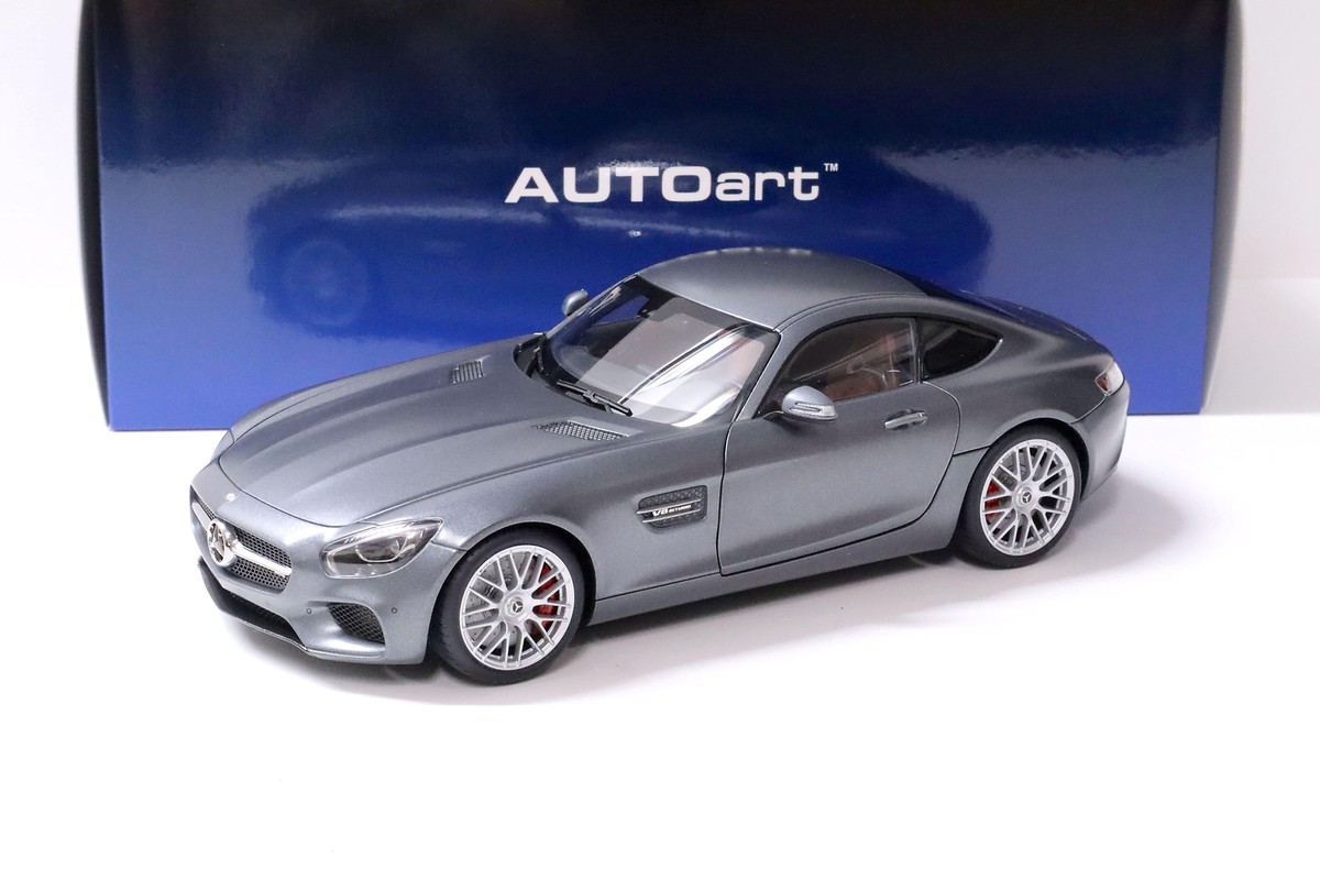 オートアート　1/18 ミニカー　AMG GT S auto art 1:18 AUTOart Mercedes AMG GT S Coupe matt grey 76312 | eBay