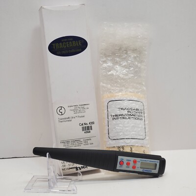 BIG SALE! Traceable Ultra Pocket Thermometer Control Company 4350 3.5'' 4350-166