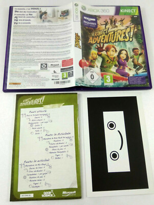 Jeu XBOX 360 VF Kinect Adventures avec la notice Envoi rapide et suivi