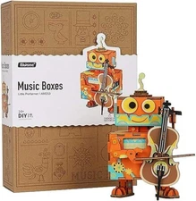 ROBOTIME Little Performer DIY Music Box Kit