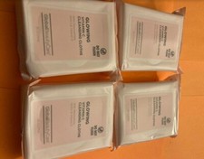 New  4 X 25 Cloths Global Beauty Care Glowing Vitamin Cleansing Cloths
