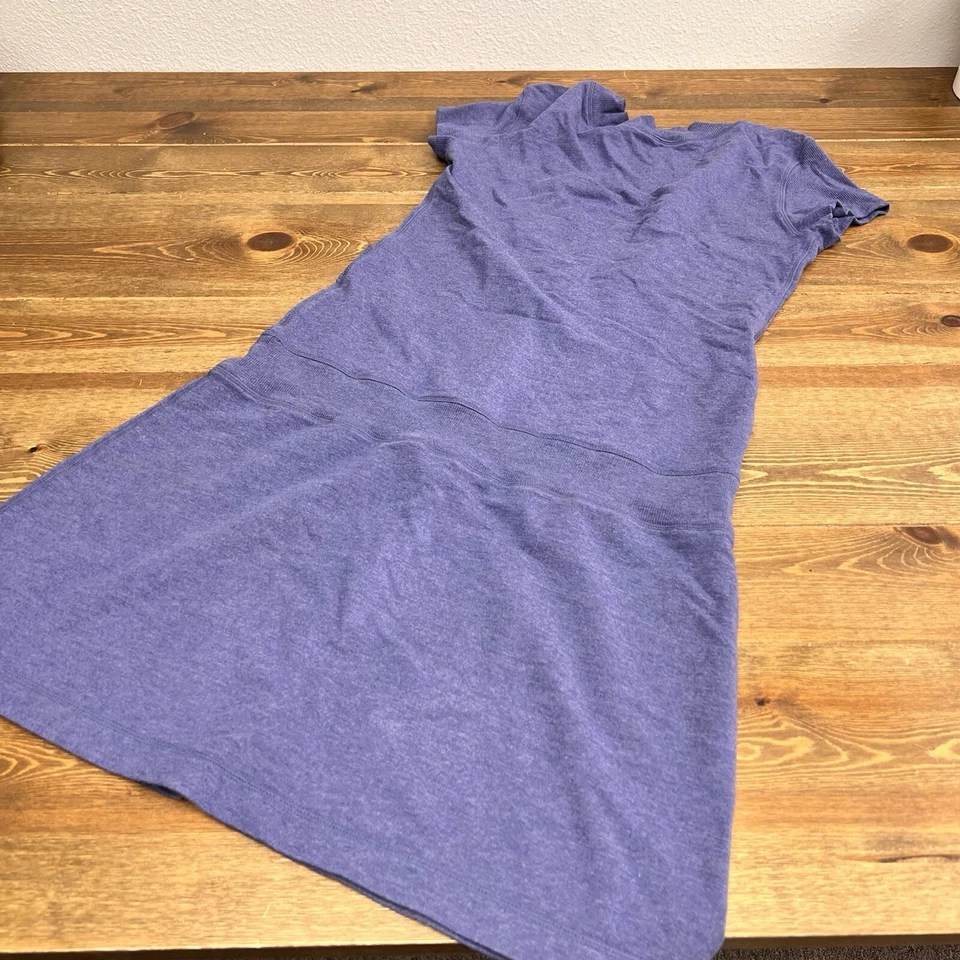 LULULEMON Pulse Heathered Indigo Blue Dress Yoga Dance Beechlu - Image 2 of 4