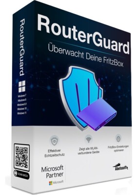 Abelssoft Router Guard 2026 - FritzBox Wächter - PC Download Version