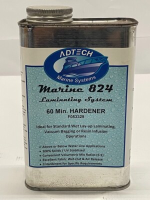 ADTECH | Marine 824 | 60 min Hardener | EXPIRED | MANUFACTURED 04/2019 | F053329