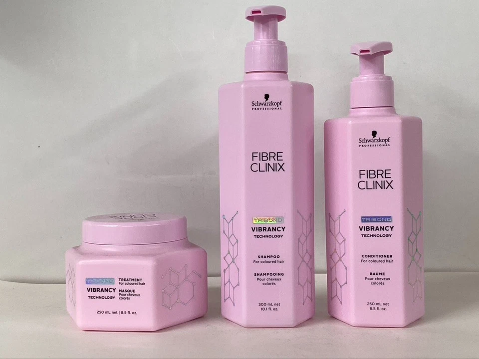 Champú, acondicionador y tratamiento vibrante Schwarzkopf Professional Fibre Clinix Foto 2 de 4