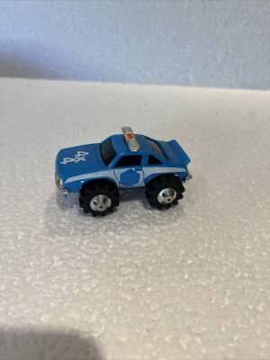 Vintage LJN Toys Rough Riders Stomper 4x4 Blue Police Cruiser Car