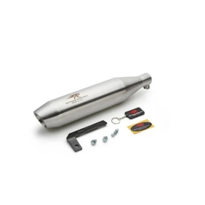 RED ROOSTER RUMBLER MAX EXHAUST MATTE FOR R.E HUNTER/METEOR 350/NEW CLASSIC 350