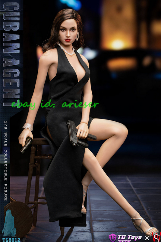 Tgtoys×Swtoys Tg8012 1/6 Cuban Agent Female Collectible Action 