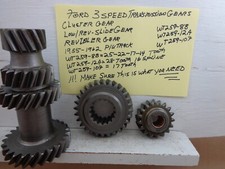 Ford Truck 3 Speed 1955-62 Car 1955-62 Wo Over Drive New Transmission Gears Ford Truck 3 Speed 1955-62 Car 1955-62 Wo Over Drive New Transmission Gears