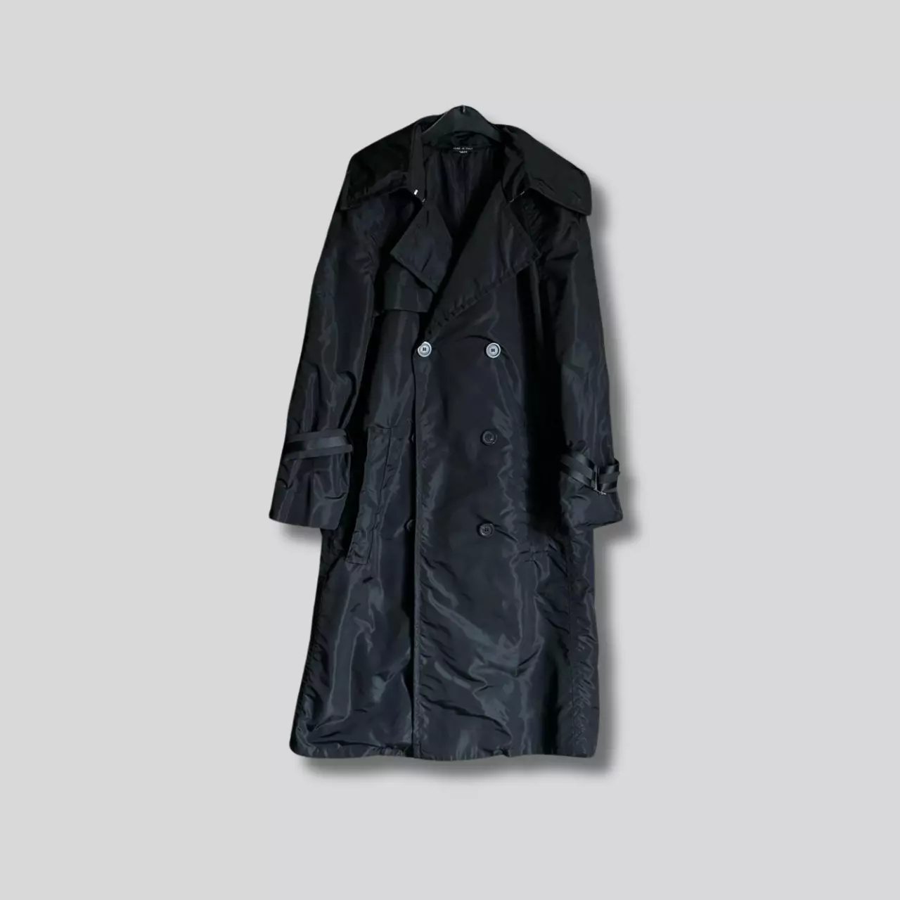 Trench femme vintage 2004 Gucci by Tom Ford double boutonnage nylon taille IT 40