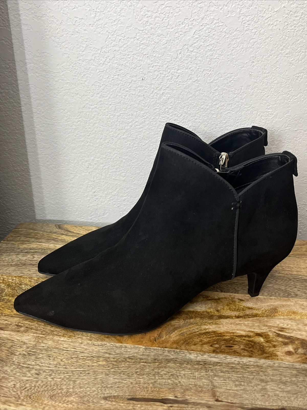 Circus by Sam Edelman Keri Heeled Kitten Booties Size 8 1/2 8.5 black