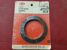 Vintage CS Toilet Flush Valve Washer 3 1/8 " 7115C Chicago Specialty MFG Company