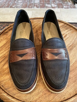 vtg 80s BALLY Siesta “Senza” Navy 