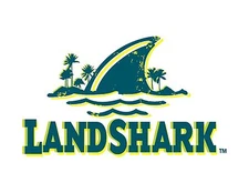 Landshark Vinyl Sticker Decal 6" (full color)