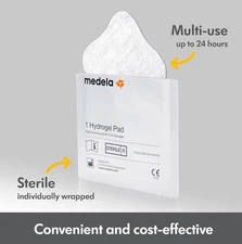 Medela Hydrogel Pads | Pain Relief for Sore or Cracked Nipples | Breastfeeding
