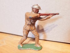 NICE 1930s BARCLAY B87 747 LEAD DIME STORE G.I. SOLDIER SHARPSHOOTER 2