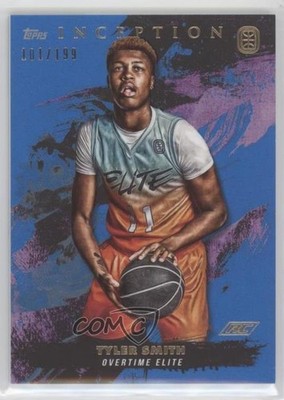2021-22 Topps Inception OTE Overtime Elite Blue 104/199 Tyler Smith #4 6o3