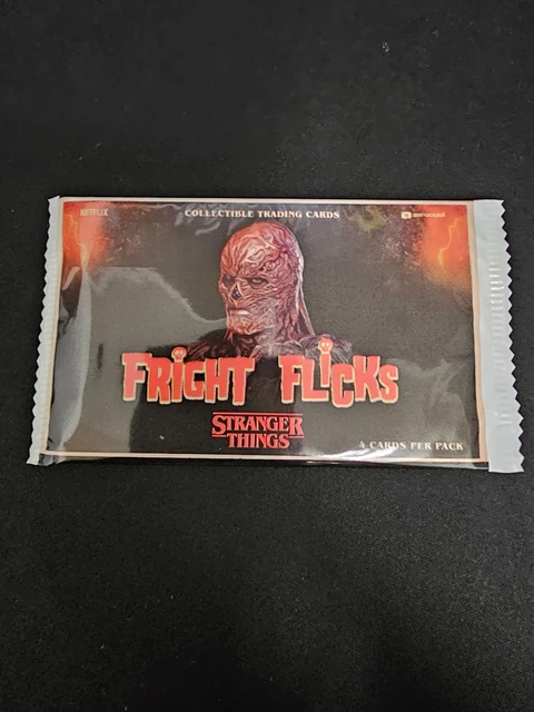 (1 Pack) 2023 Topps Stranger Things Fright Flicks WDD