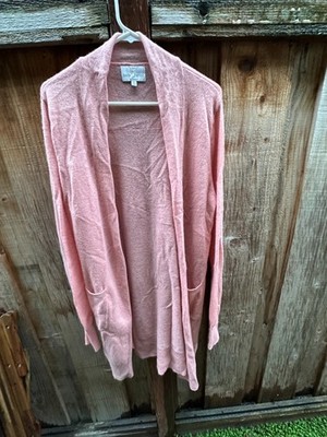 100% Cashmere belle france Cardigan XL LOCATED DAL 70