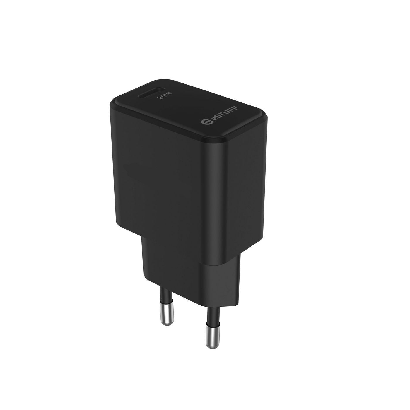 eSTUFF ES635029-BULK USB-C Charger EU PD 20W. 1 x