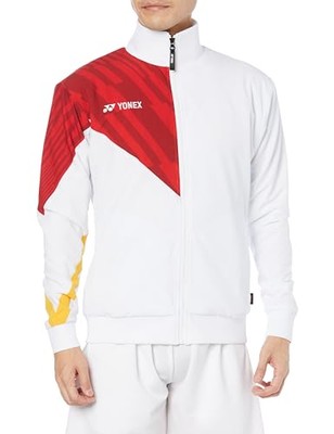 [Yonex] Jacket Lined Wind Warmer Shirt Fit Style White 011 SNEW