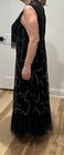 Anthropologie Wedding Outfit Skirt Top Blouse Set Black Gold Size XL — photo 4