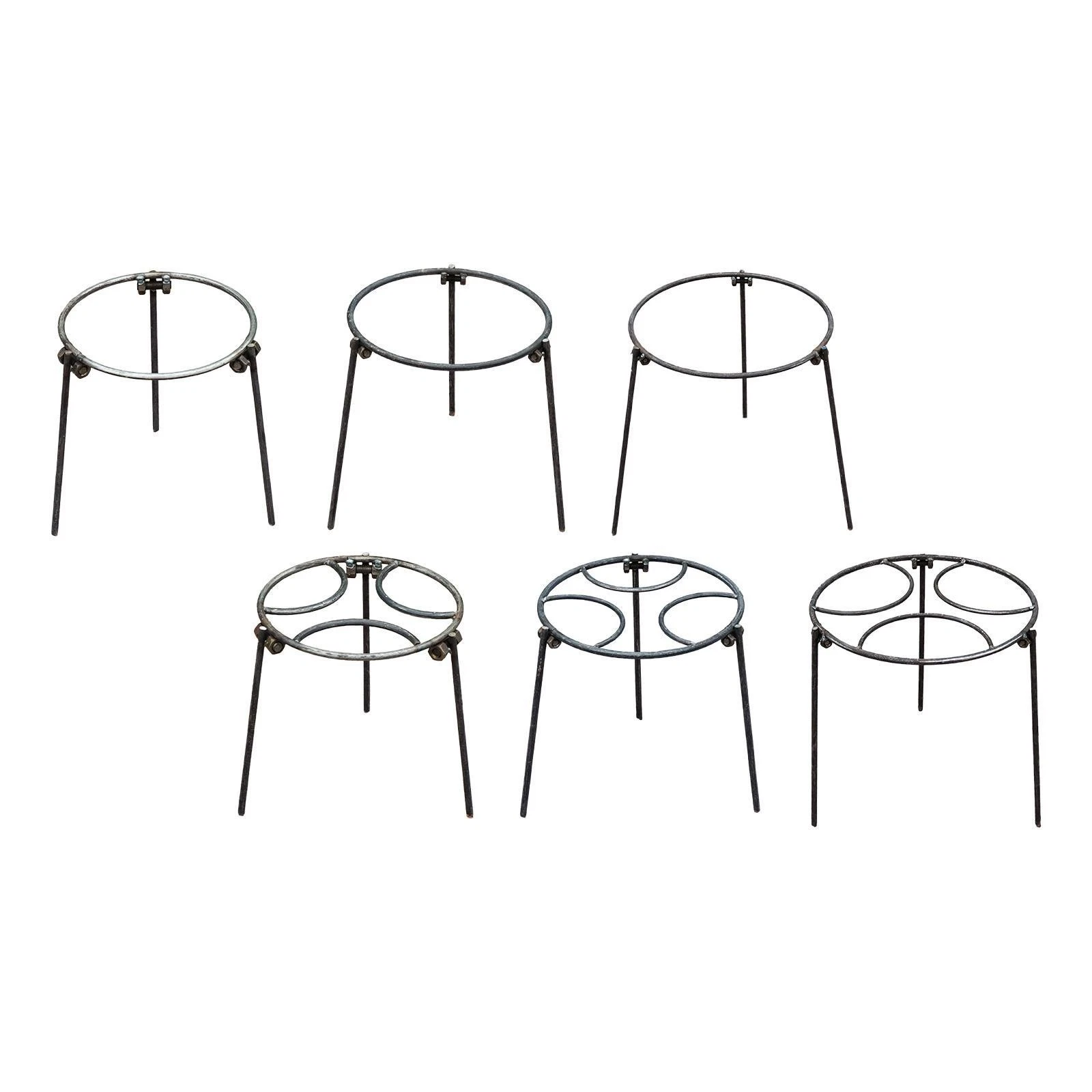 Campfire Tripod Pot Rack Support Multifunctional Pan Dutch Oven Woks Holder