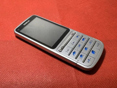 Original Nokia C3-01 Silver (Unlocked) Mobile Phone Nokia C3-01 - Image 1 of 4