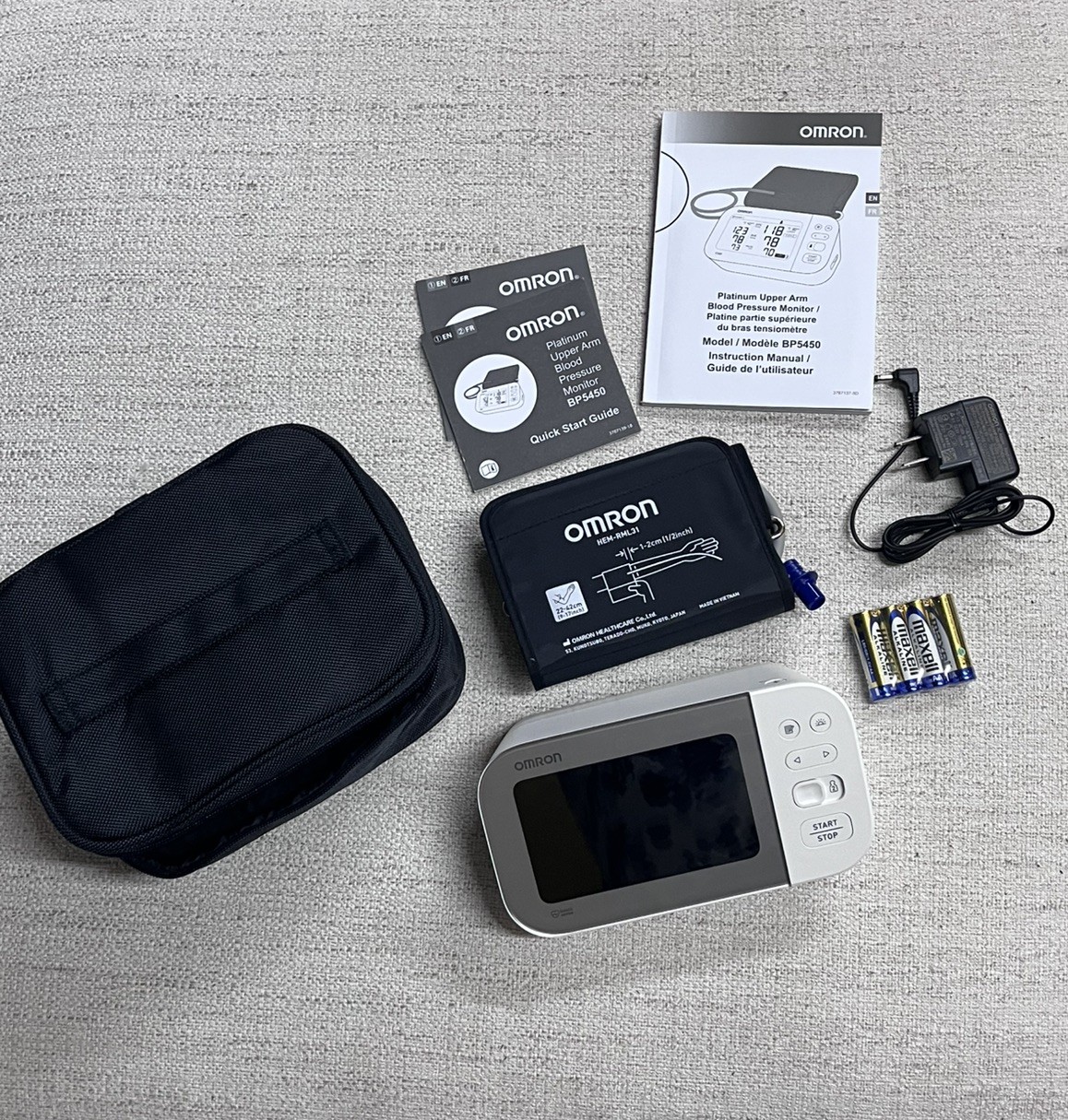 OMRON Platinum Blood Pressure Monitor, Upper Arm Cuff, Digital Bluetooth-2 Users
