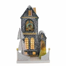 Cody Foster Bay & Gable Christmas Festive Wreath Collectible Buildings