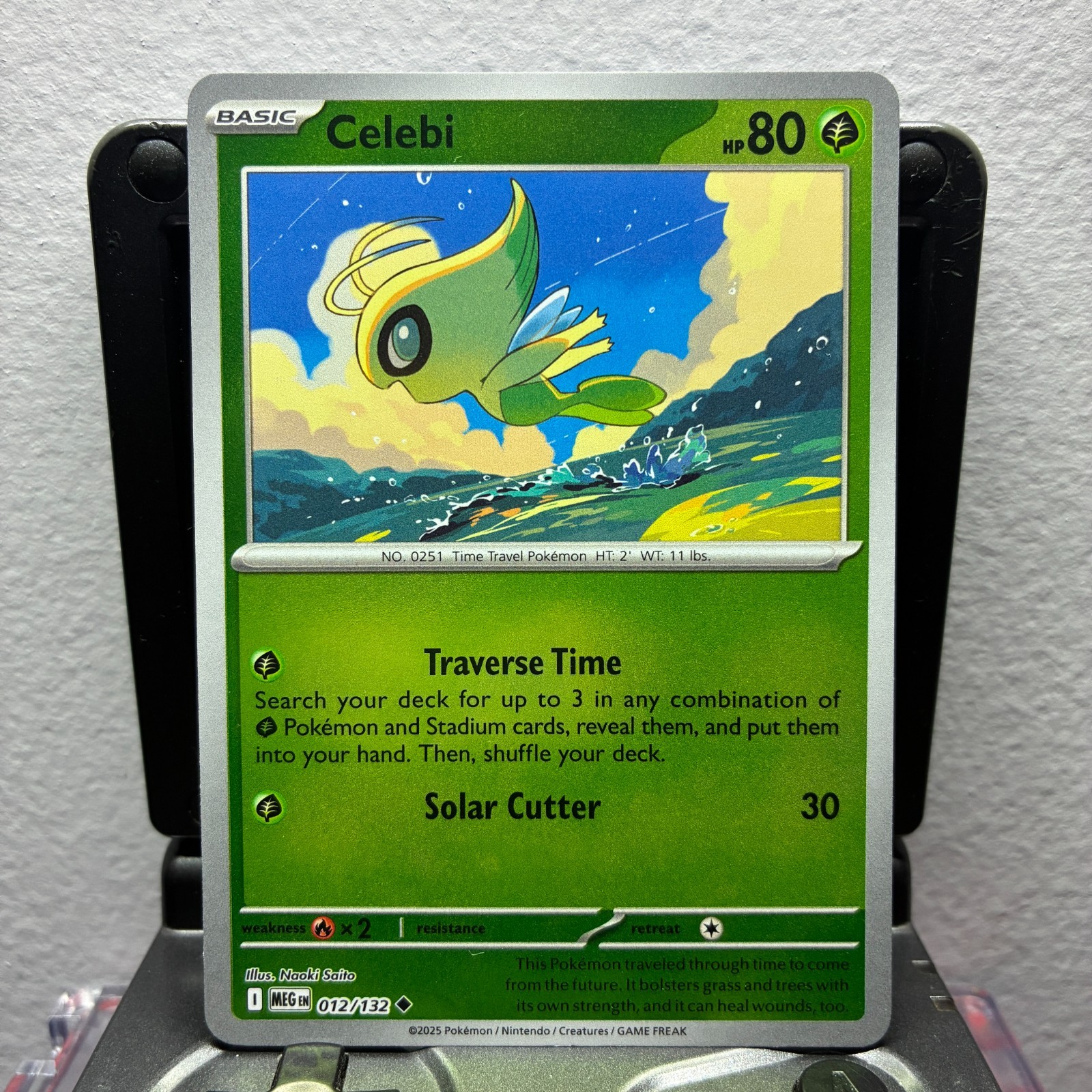 Celebi 012/132 - Mega Evolution - Uncommon NM