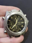 Seiko 1/100 Chronograph 7T52-7000 Vintage Watch SPARES OR REPAIR