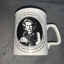 1979 MUG MARGARET THATCHER Iron Lady & DUKE OF WELLINGTON Iron Duke Mug