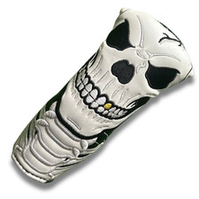 Scotty Cameron 2017 Halloween Knock Em Dead Skull Glow Putter Headcover Golf