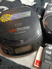 Sony Discman D-842K Portable CD Player ESP Digital Mega Bass Black