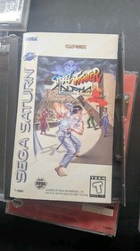 Lot of 6 Sega Saturn Cases and Manuals - No Games - Street Fighter - Alone Dark