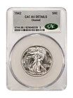 1942 Liberty Walking 90% Silver Half Dollar NGC AU Details Cleaned