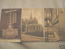 3099 3 AK Bad Doberan Church 1915 Inside And Outside