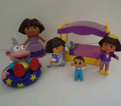 Dora The Explorer Dora Diego Splash Boots Canopy Bed Mixed Lot Action Figures