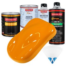 Speed Yellow Premium Quart Urethane Basecoat Clearcoat Car Auto Body Paint Kit