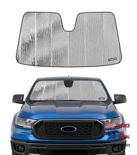 Windshield Sun Shade for Ford Ranger Custom Fit 2019-2023 Silver AstraGuard 