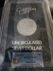 1883 Carson City Morgan Silver Dollar Uncirculated PCGS Certified 90% Silver