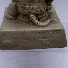 Vintage Kitschy 70s Mouse Wallace Berrie Co. 7504 FALL MADLY IN BED WITH YOU ‘74