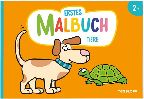 Erstes Malbuch. Tiere | Ab 2 Jahren | Kersti Turnhofer | Taschenbuch | 64 S.-image