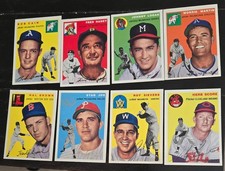 1994 Achieves 1954 Topps Baseball Cards select to complete set