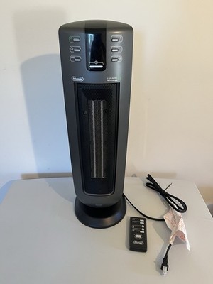 DeLonghi Ceramic Tower Heater TCH7090ERL 1500W Oscillating Digital Space Heater