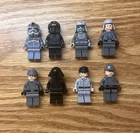 Bulk Lego Star Wars Minifigure Lot, At-At Drivers, Imperial Officers, Tie Pilot,