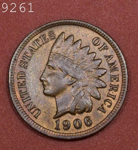 1906 Indian Head Cent "AU++ UNC" *Free S/H After 1st Item*