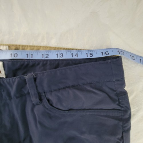 X2 THE NORTH FACE men's Pants 5-Pocket Size 34 navy blue & Kaki hiking casual - Picture 11 of 15